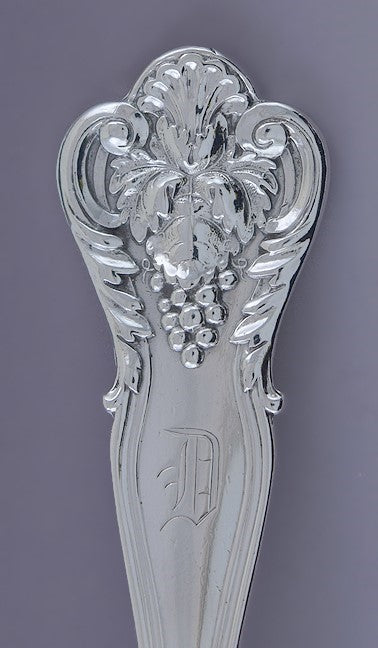 Fab set 4 Durgin Sterling Silver New Vintage Teaspoons Coffee Spoons D Mono