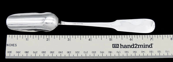 Arts Crafts Sterling Silver ONC Old Newbury Crafters Panel Antique Cheese Scoop