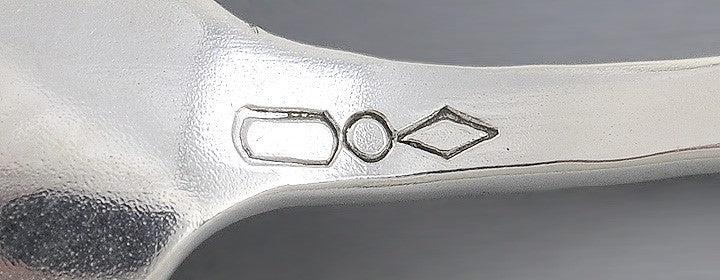 Fab Set 12 Sterling Silver Aesthetic Spoons Dominick & Haff c1880s