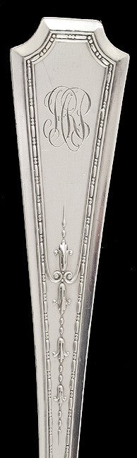 Vintage Sterling Silver Durgin Colfax 1922 Salad Serving Fork