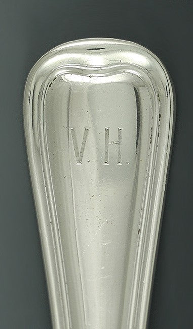 Antique Gorham Old French 1904 Sterling Silver Serving Fork