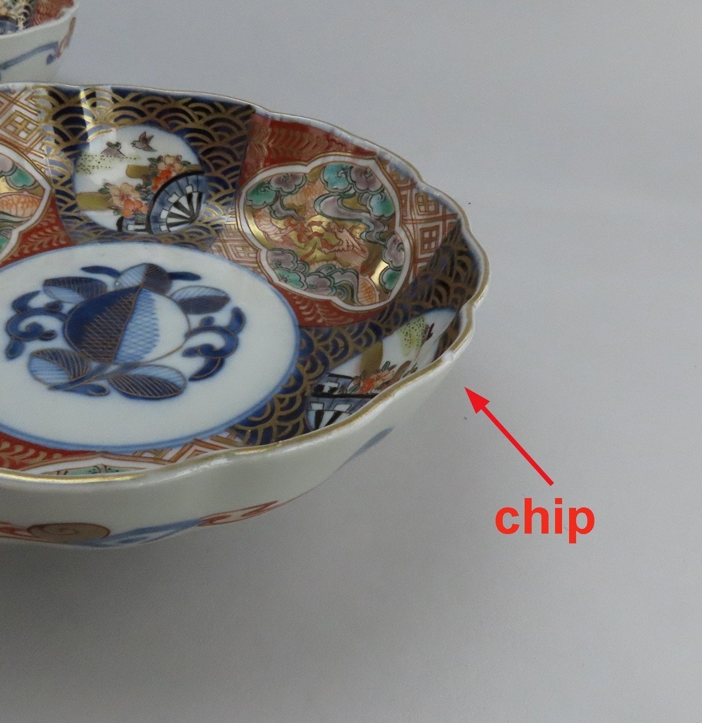 10 Great mid 1800s Antique Japanese Imari Bowls 7 in