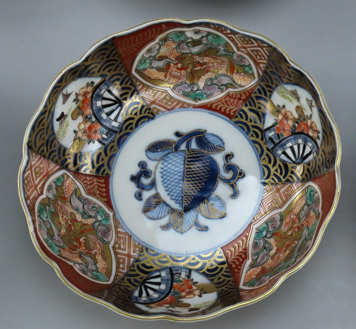 10 Great mid 1800s Antique Japanese Imari Bowls 7 in