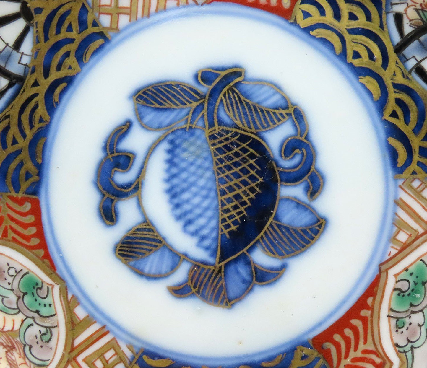 Great mid 1800s Antique Japanese Imari 10 pc Bowls 5 7/8 in