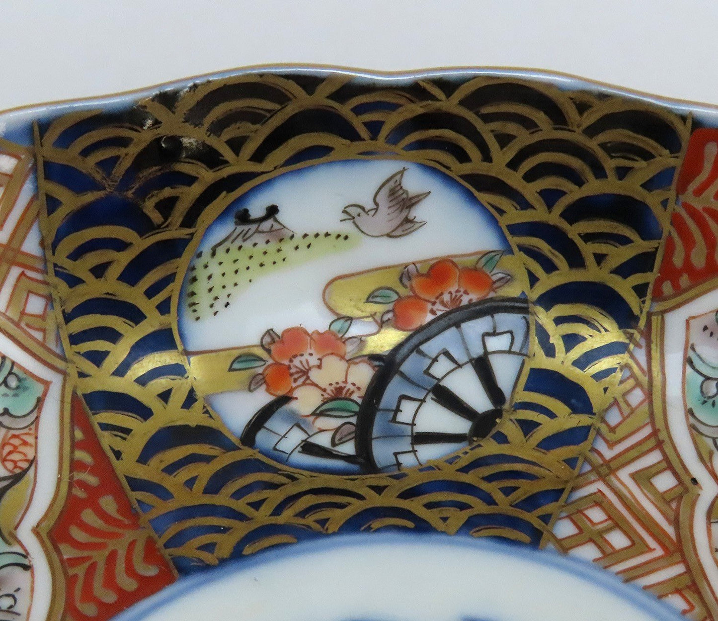 Great mid 1800s Antique Japanese Imari 10 pc Bowls 5 7/8 in