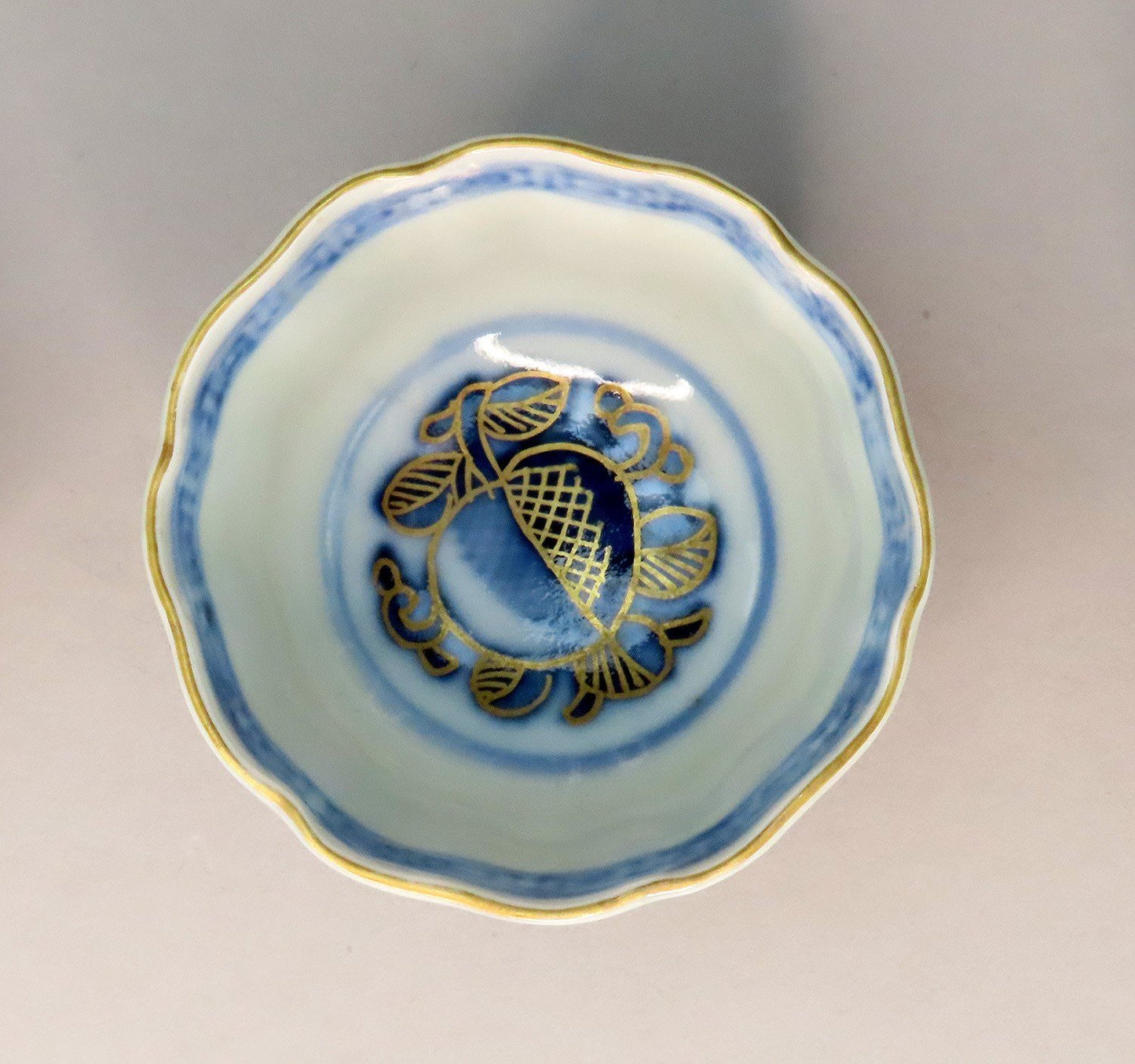 Mid 1800s Antique 10 Japanese Imari Small Cups 2 1/8 in Diameter