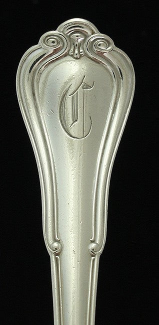 Antique Gorham Villa Norfolk Sterling Flapjack Tomato Server 7 3/4"