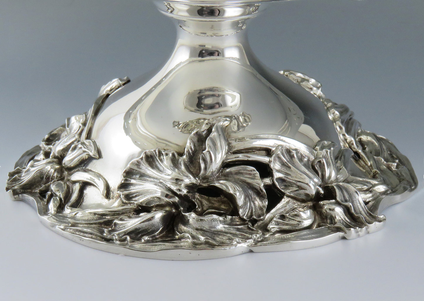 Antique Art Nouveau Redlich Sterling Silver 3 Tazzas Compotes 1 Large 2 Medium