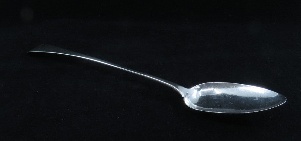 Antique English Sterling Silver Stuffing/ Serving Spoon 12 1/2 inches