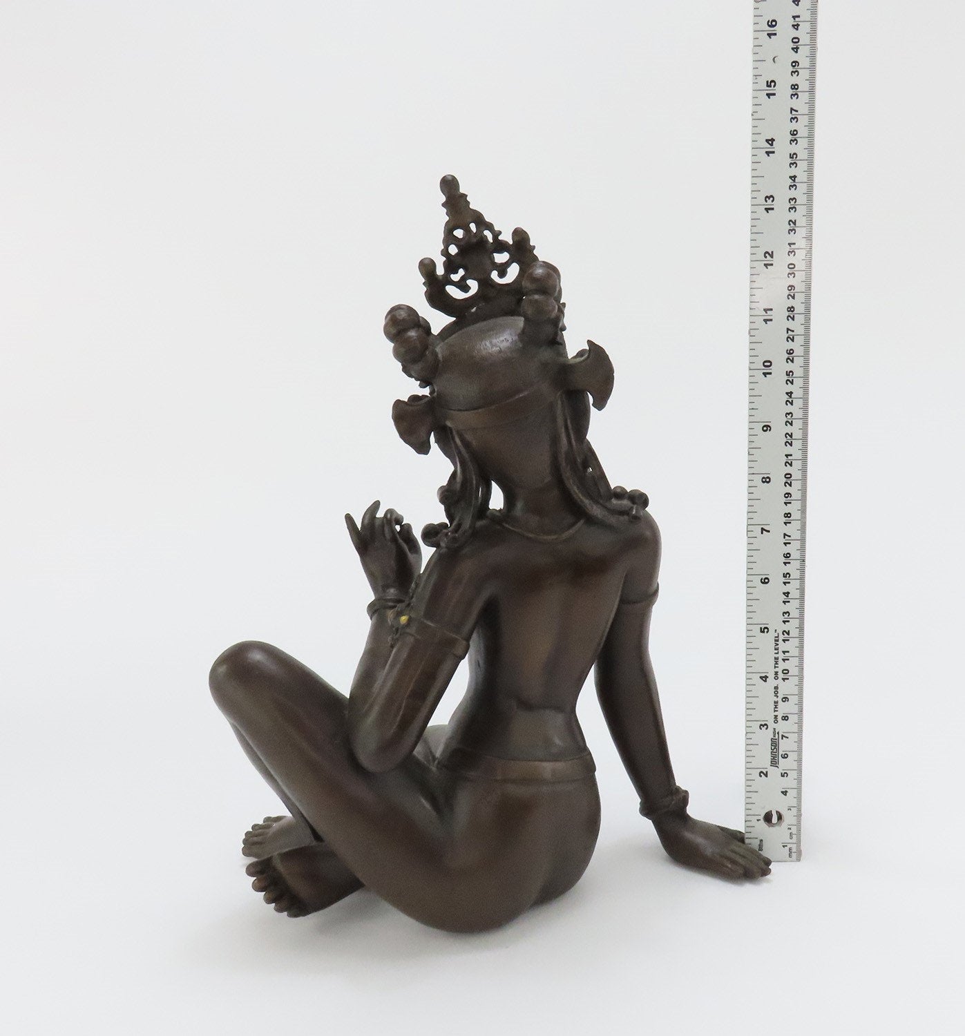 Metropolitan Museum Art Repro of Nepal Uma Parvati Hindu Goddess Bronze 1988
