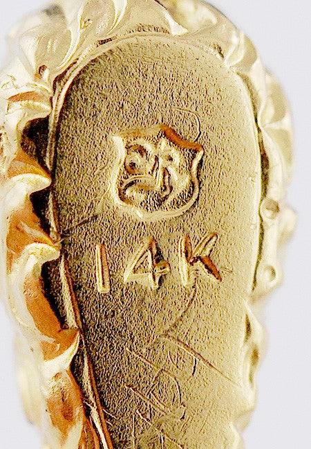 Late 1800s/Early 1900s Enos Richardson 14k Gold Seed Pearl Stickpin