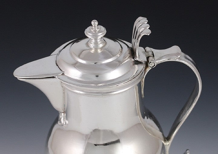 Antique c1750 18th Century Dutch Silver Creamer Milk Jug