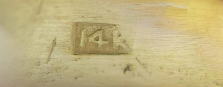 Rare VTG c1930s 14k White & Yellow Gold ~.50ct Diamond Shriners Masonic Ring