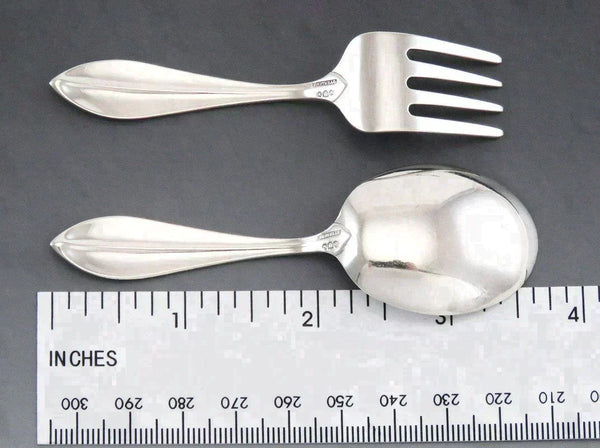 Sterling Silver Watson Old Colony Youth/Baby/Child Fork & Spoon Set