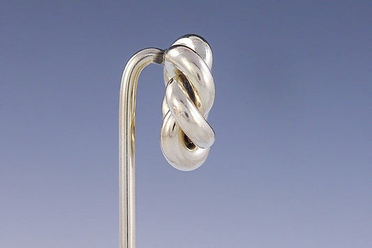 14k Gold Knot Spiral Stick Pin Brooch