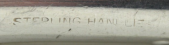 14p Alvin Prince Eugene Sterling Dinner Knives and Server