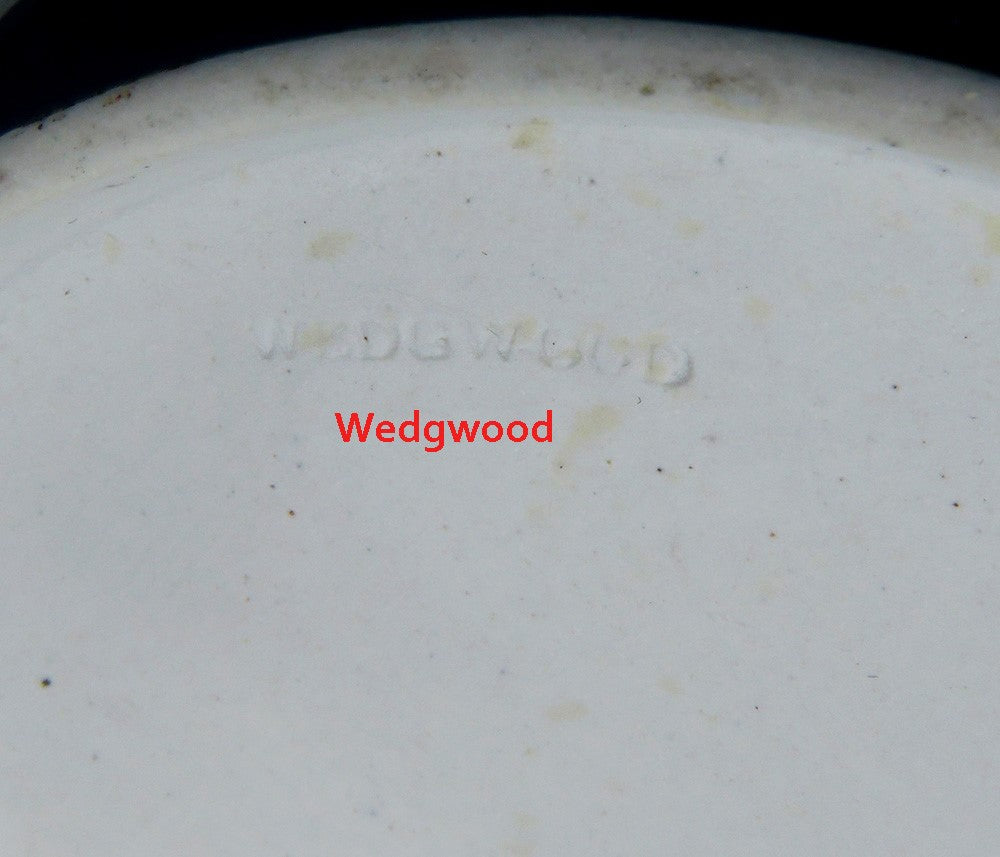Lovely Classic c1900 Wedgwood Blue Jasperware Sacrifice Creamer Milk Pitcher