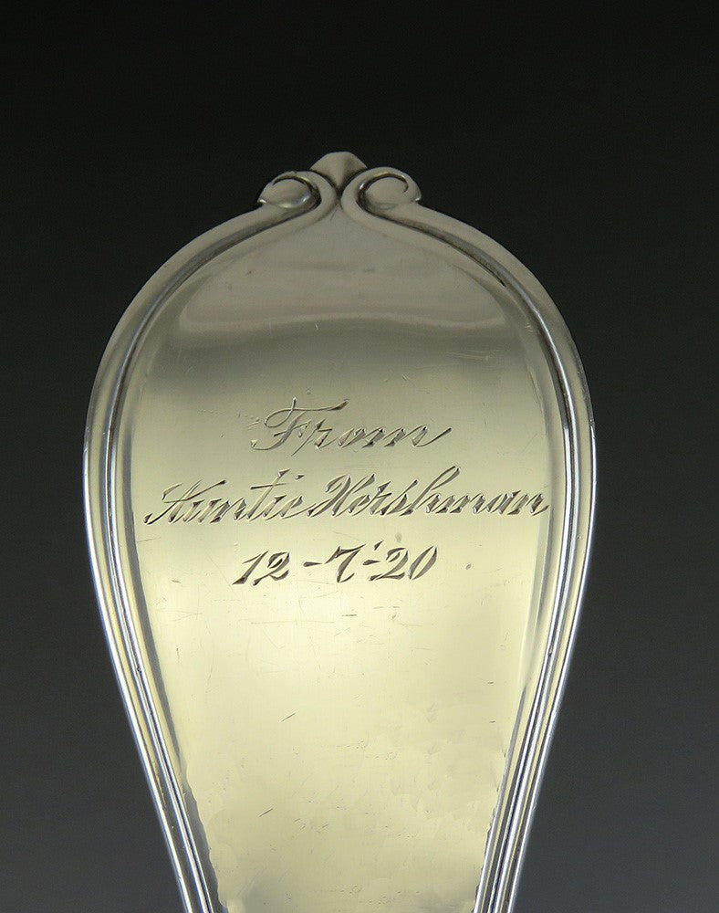 Antique c1920 Sterling Silver Gorham Cottage Punch Soup Ladle 13 1/4"