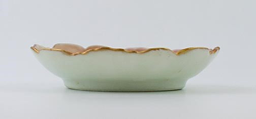 1890s Limoges French Porcelain Olive Dishes Bowls