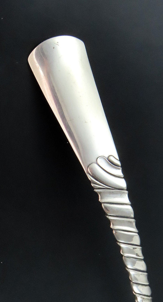 Elegant Gorham Colonial Sterling Silver Large Soup Punch Ladle No Mono 12 1/2"