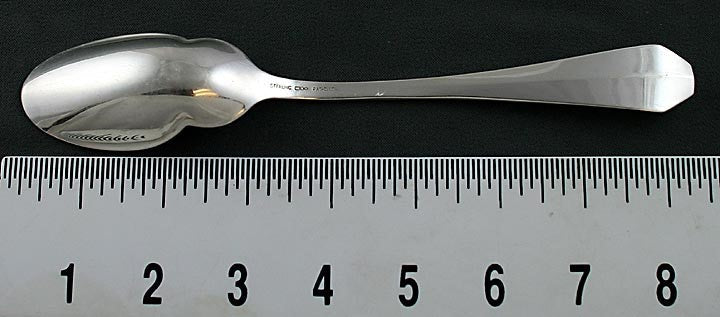 Dominick & Haff Queen Anne Sterling Silver Cheese Scoop Server 8 1/8"