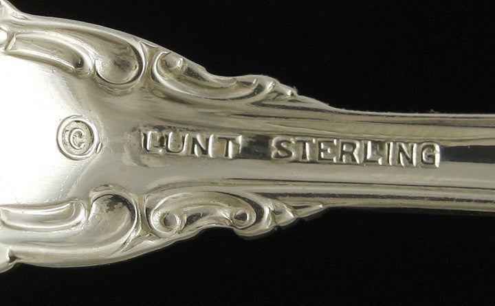 5 Lunt Delacourt Sterling Silver Salad Dessert Forks