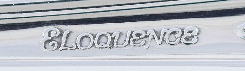 Great set 8 Lunt Sterling Silver Eloquence Salad / Dessert Forks