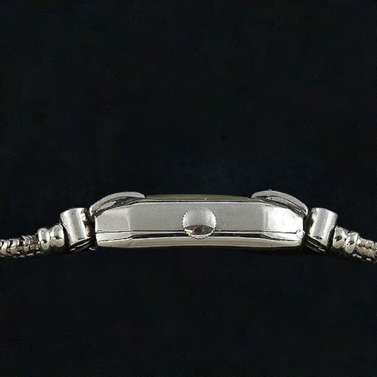 Marvin 14k White Gold & Diamond ~1ct tdw Ladies’ Wristwatch