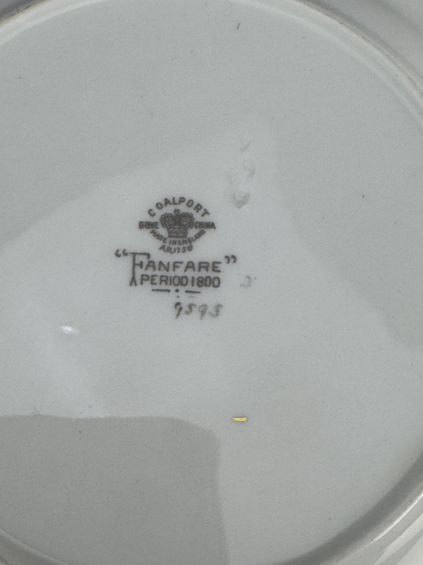 8 Coalport Fanfare Japan Pattern Salad Plates 7 5/8 Inches