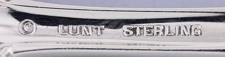 Assort'd Lunt 7pc Sterling Silver Alexandra 4 Dinner Forks 2 Salad & 1 Spoon