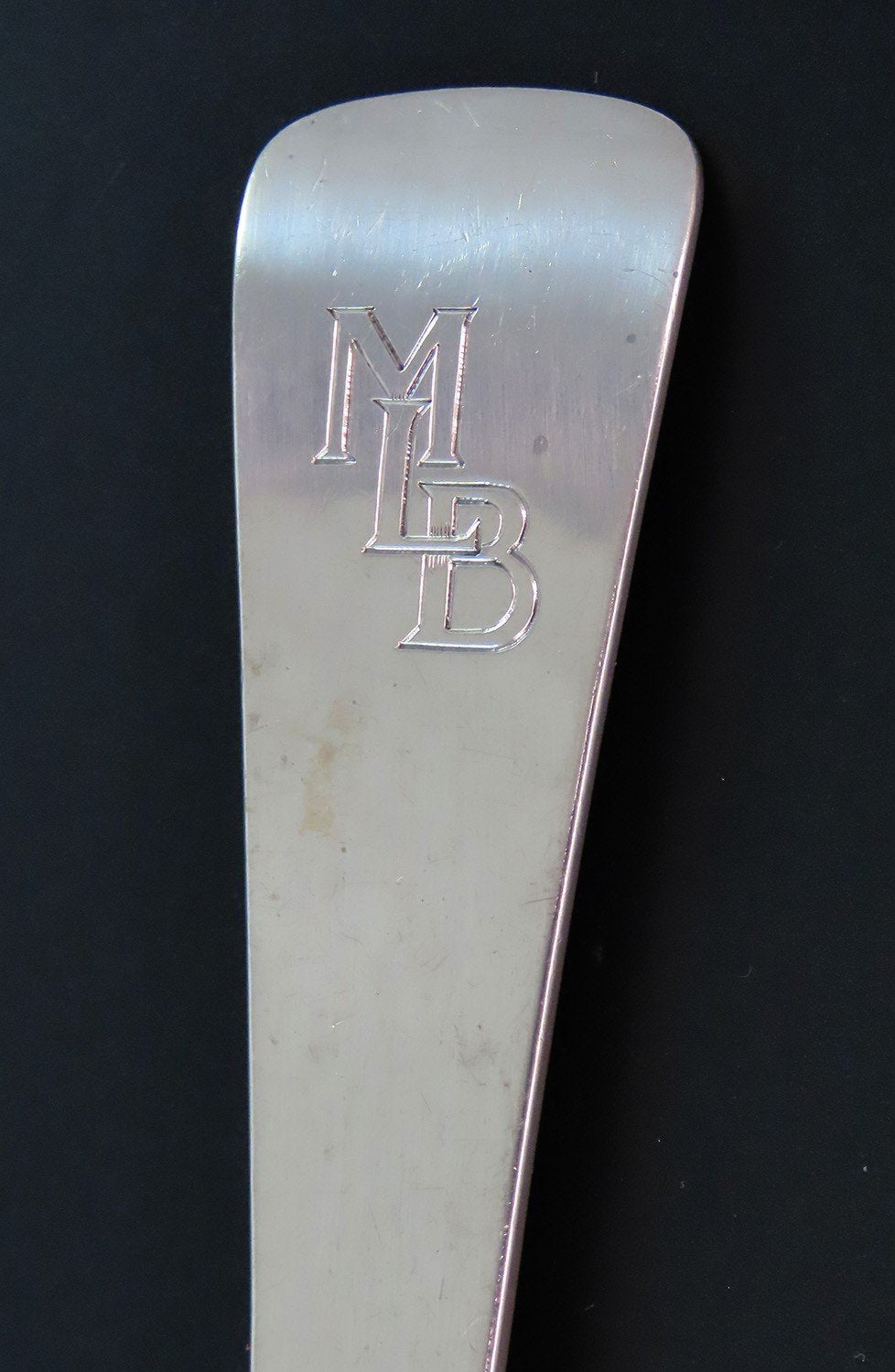 Vintage Porter Blanchard Capri 1930s Sterling Silver Serving Spoon 8 1/2"