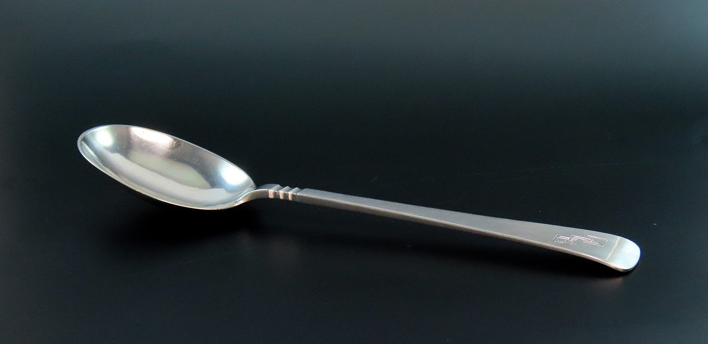 Vintage Porter Blanchard Capri 1930s Sterling Silver Serving Spoon 8 1/2"