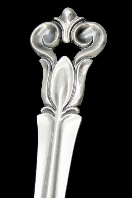 Cohr Denmark Sterling Silver Monica Pattern 8" Casserole Serving Spoon Scoop