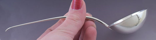 1818 Classic English Georgian Sterling Silver Gravy Sauce Ladle
