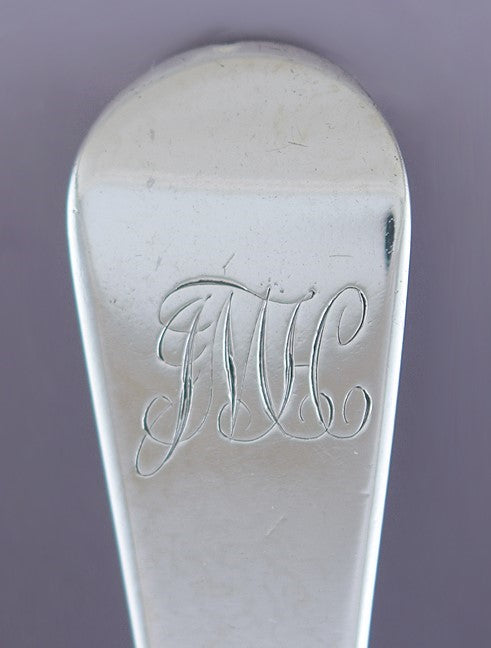 1818 Classic English Georgian Sterling Silver Gravy Sauce Ladle