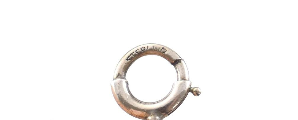 Stylish VTG Sterling Silver Oval Cabochon Moonstone Bracelet