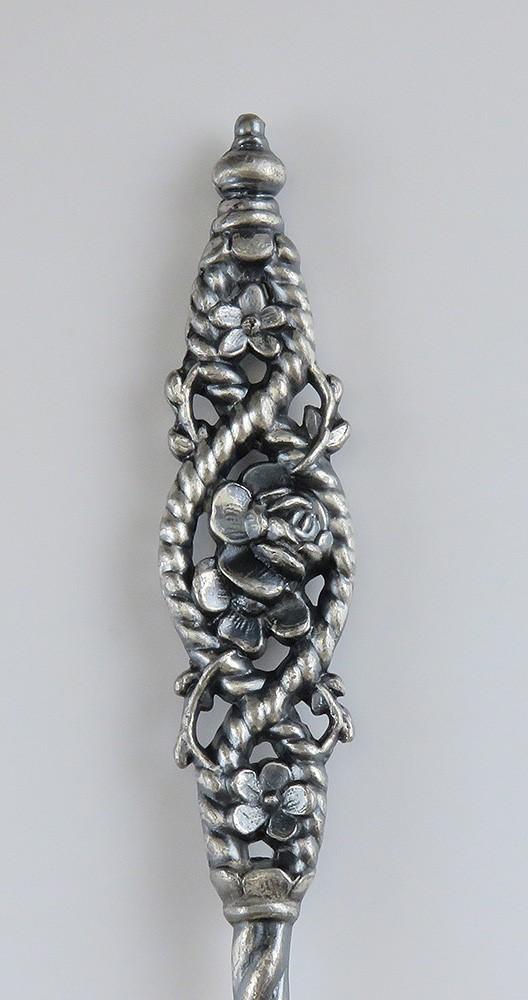 Neat Victorian c1885 American Silver Plate MOP Abalone Shell Serving Spoon