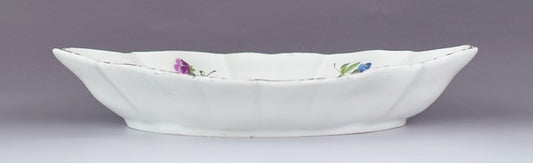 Beautiful Antique 18th Century Meissen Floral Serving Dish