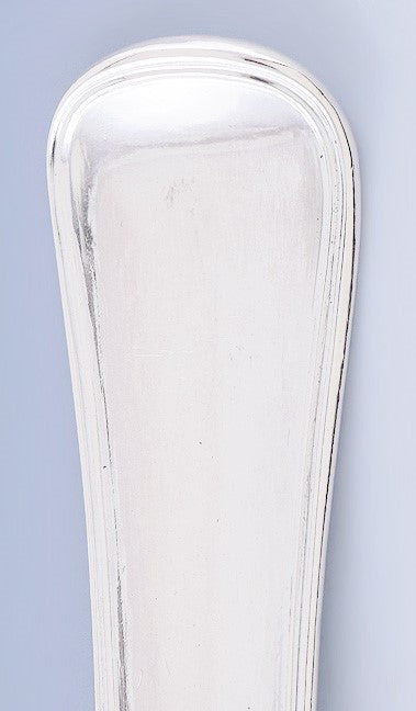 Late 1800s/early 1900s Superb set 12 P. Hertz Old Danish Silver Dinner Forks