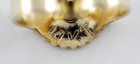 Stunning Pair Black Opal 14k Gold Post Earrings