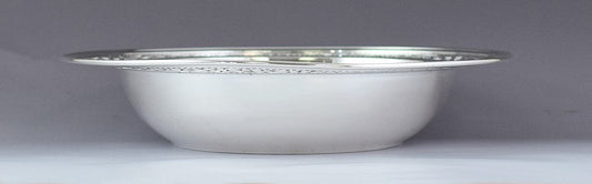 Reticulated Antique c1925 Tiffany & Co Sterling Silver Centerpiece Bowl 10 1/4"