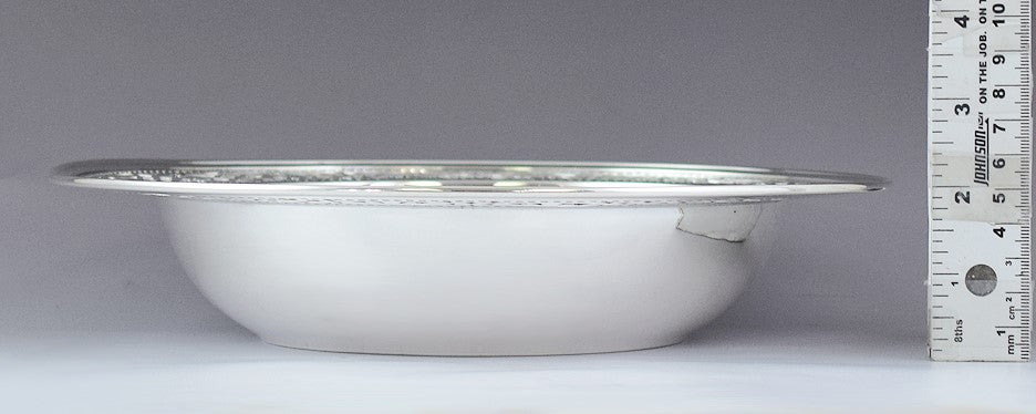 Reticulated Antique c1925 Tiffany & Co Sterling Silver Centerpiece Bowl 10 1/4"