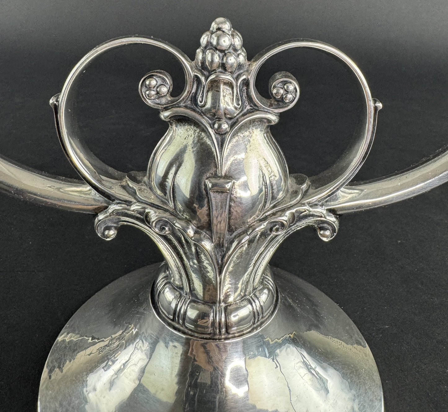 Stylish Pair Gorham Sterling Silver Jensen Style Double Arm Candelabra