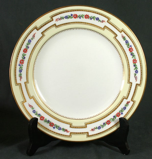 12 Finest Quality George Jones Porcelain Floral Lunch Plates