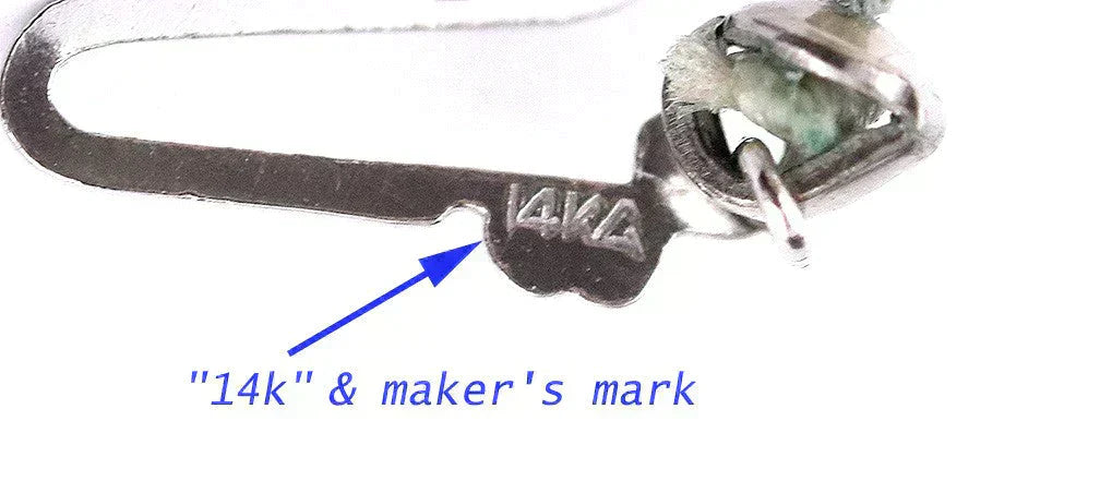 Lovely Baroque Pearl 17 " Necklace W/ 14K Gold Filigree Clasp