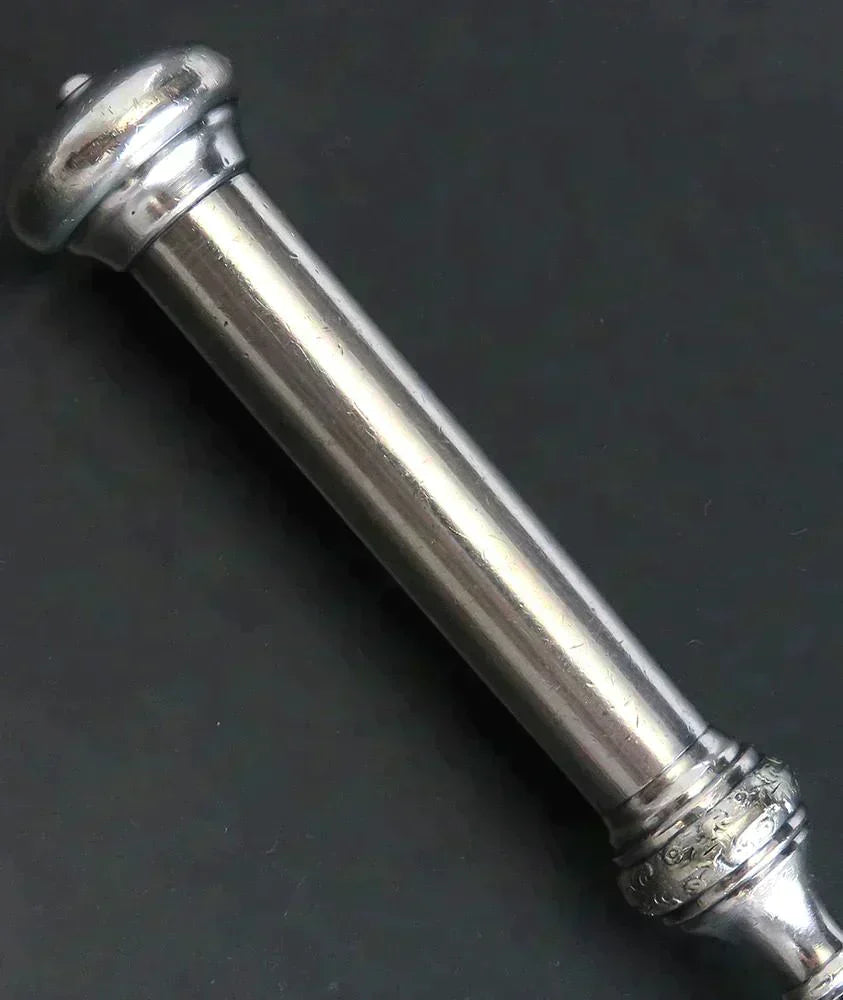 Antique 19th Century Aesthetic Movement Rogers Bros Silver Plate Cheese Scoop