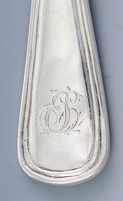 Vintage Fine Russian Silver Pierced Pointed Server 6 1/2"
