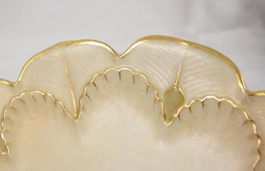 11 Pretty Royal Worcester Gilt Porcelain Floral Plates 1889