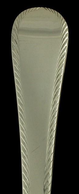 6 1960s Tuttle Sterling Feather Edge Salad Forks