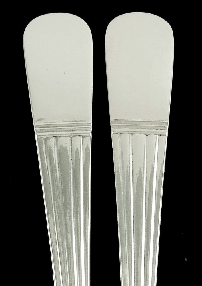 Rare Watson Dorian Sterling Silver Salad Serving Set Art Deco Greek Revival